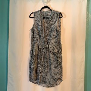 Black and white summer/ fall dress